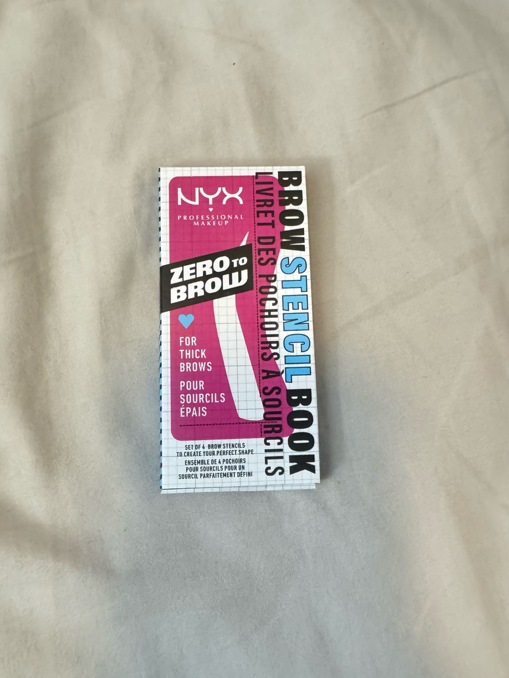 NYX Brow Stencil Book